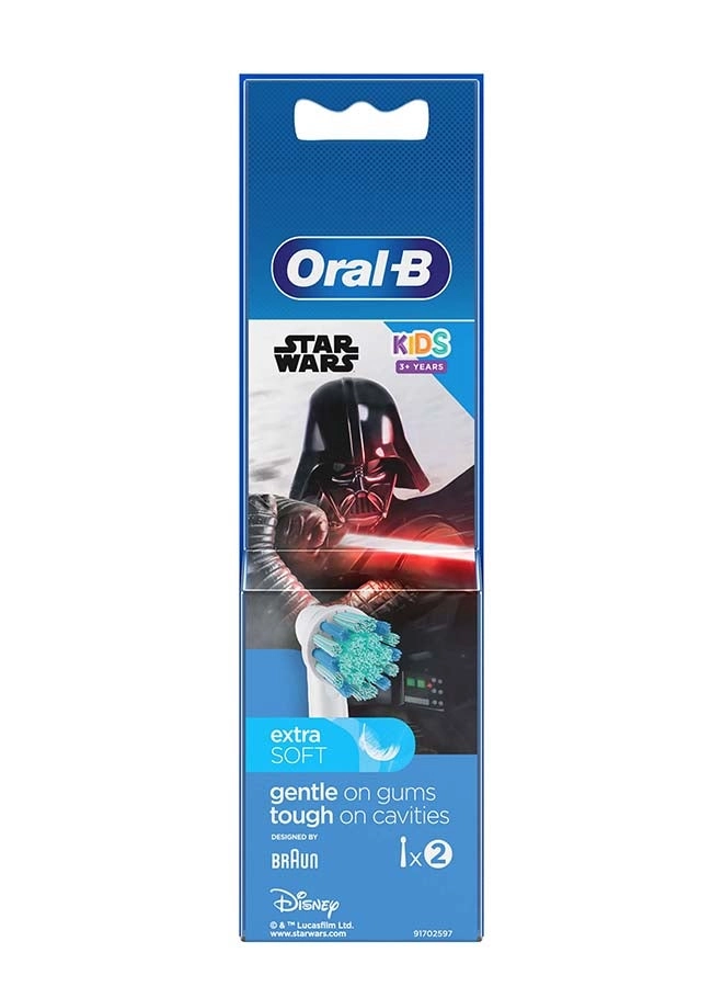 Oral-B Kids Replacement Brush Head - Pack of 2 Assorted