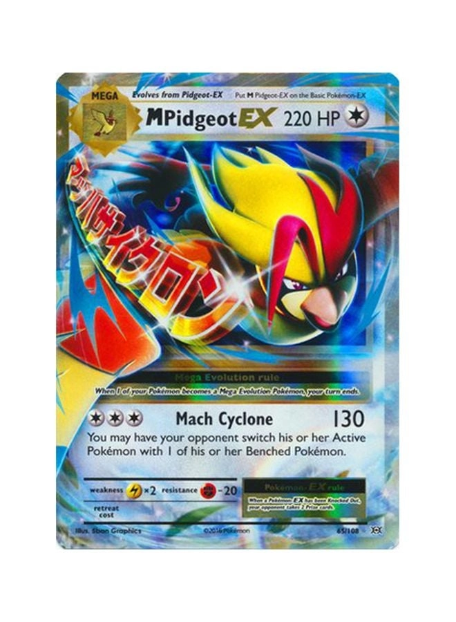 Pokémon Mega-Pidgeot Ex - 130pcs