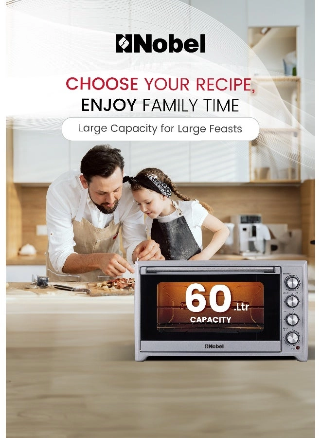 NEO60PI - Electric Convection Rotisserie silver