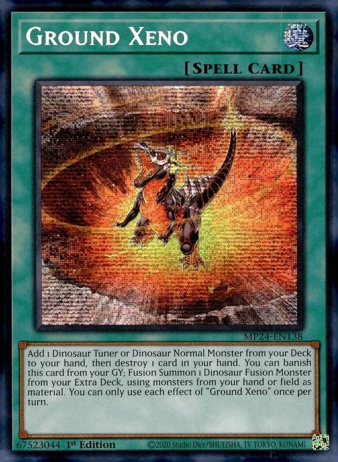Yu-Gi-Oh! Ground Xeno MP24-EN138 - 1st Edition