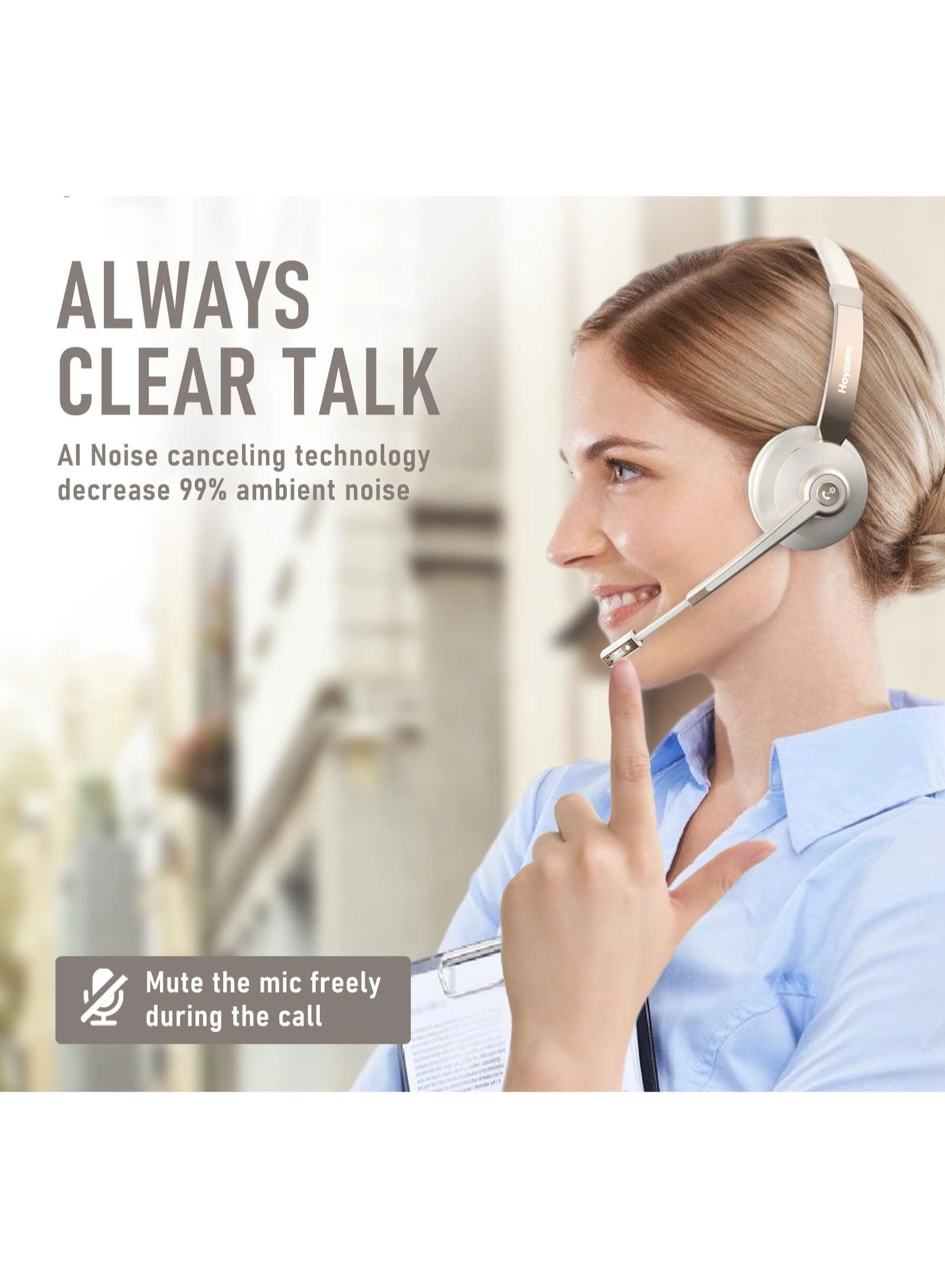 V5.0 Trucker Wireless Headset