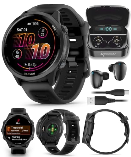 Forerunner 570 47mm aluminum GPS + BLK EarBuds