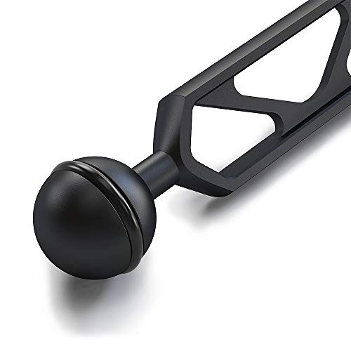 Ball and YS Head Adapter - 8"/22cm 1" Ball Aluminium