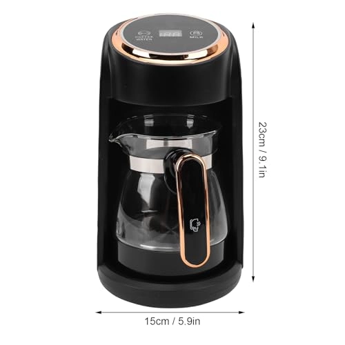 Turkish Coffee Machine - 300ml Auto Shut-Off Fully Automatic