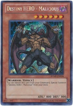 Yu-Gi-Oh! Destiny HERO - Malicious RYMP-EN034