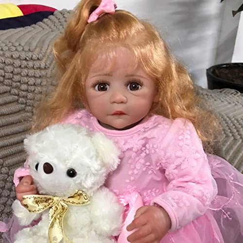 Reborn Baby Doll - 55cm 22" Vinyl Cotton Body