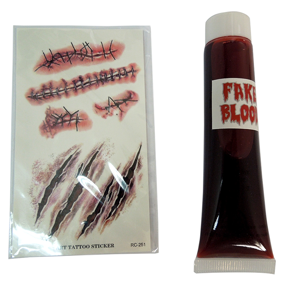 Party Zone Vampire Blood Set - Child-safe Halloween