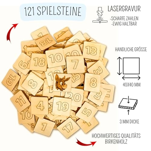 The Donkey Game - 6 to 99 years 121 pieces