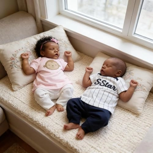 Reborn Baby Doll - 18 inch Vinyl Girl Ages 3+ Bundle