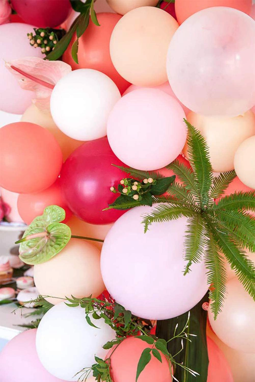 Matte Latex Balloons - 100pcs Birthday Wedding Baby Shower