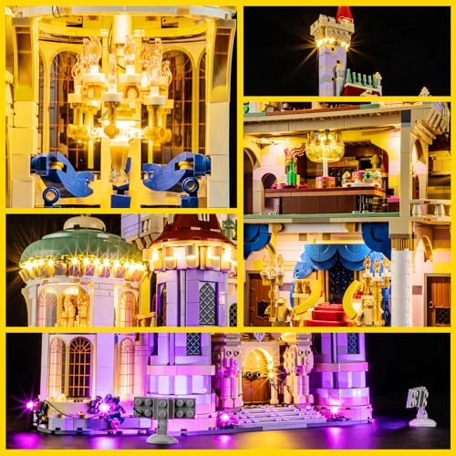 Light Kit for LEGO Beauty and The Beast Castle 43263 - Plastic Beauty and The Beast 1