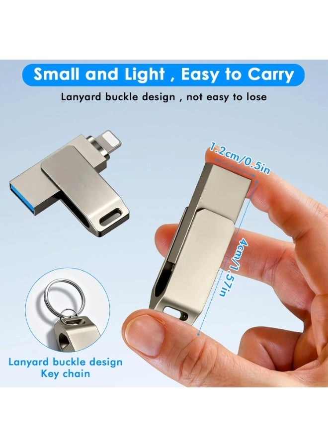 USB Flash Drive - USB 3.0 USB-C Lightning Micro-USB USB-A 64GB