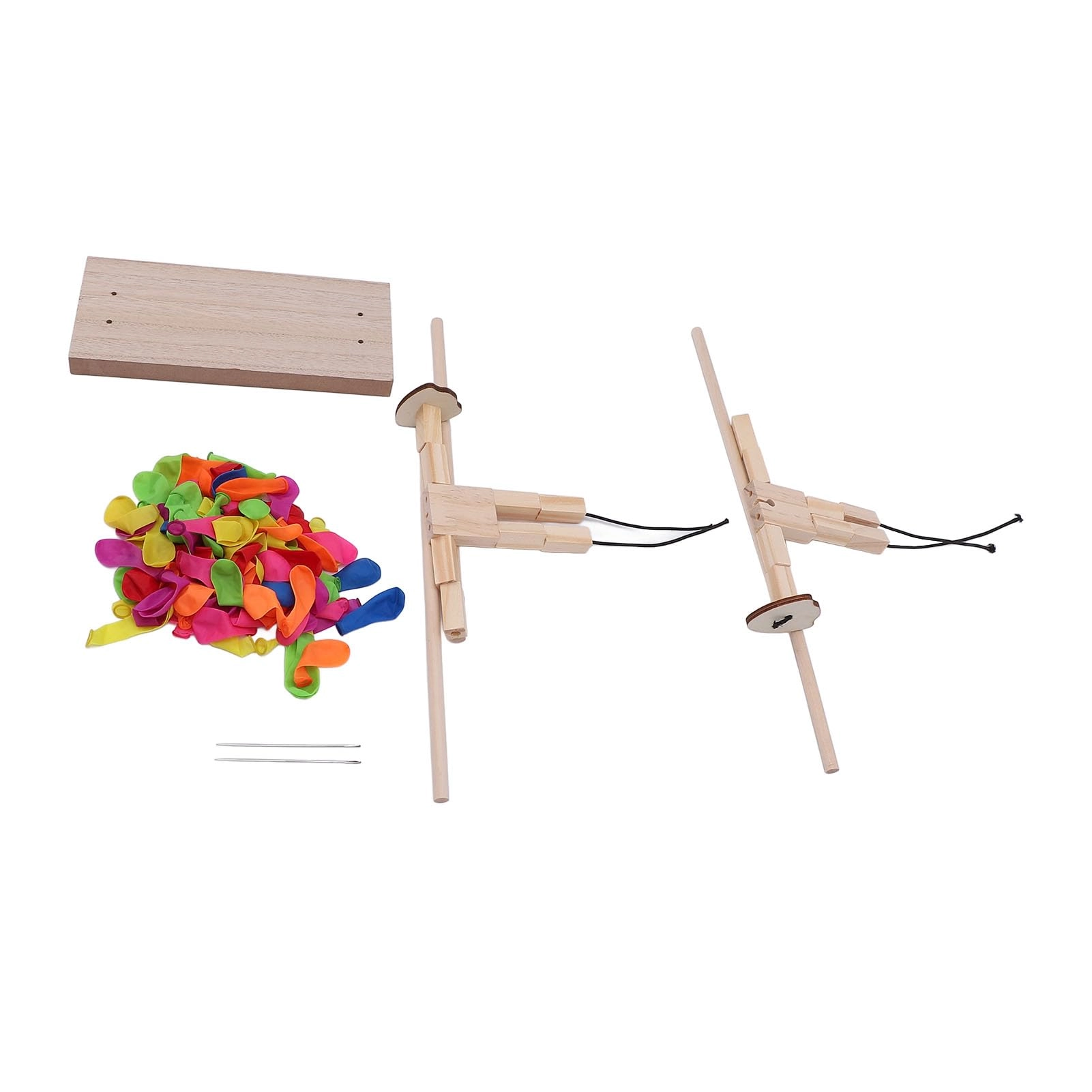 Funny Wooden Balloon Man Battle Game - 1 Count (Leftwei6eqtgnkboj)