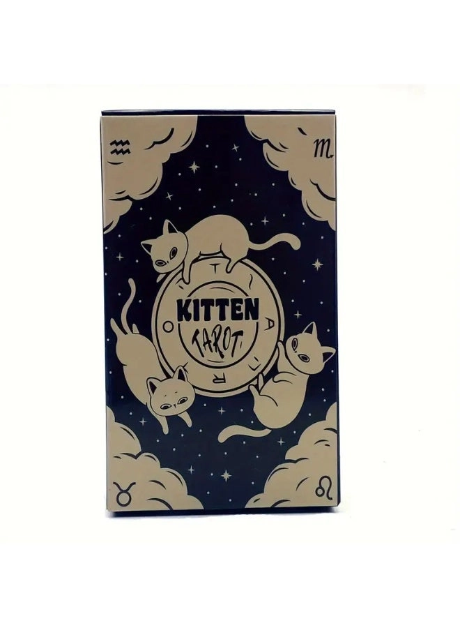 NIBEMINENT Kitten Tarot - Black Cat - Card Game
