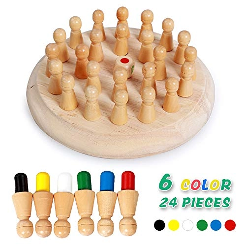 Colorful Memory Chess - 24 pieces