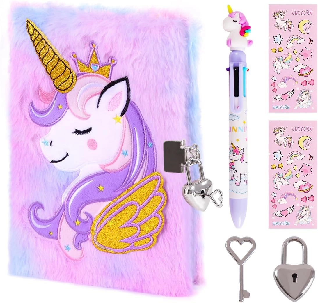 enyilee Unicorn Diary - A5
