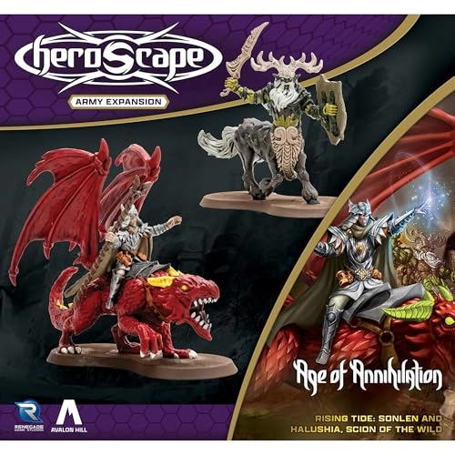 Heroscape: Rising Tide - Sonlen & Halushia, Scion of The Wild Army Expansion