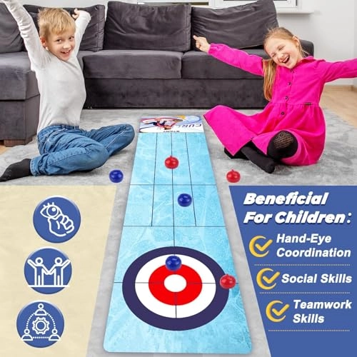 Tabletop Curling Strategy Game