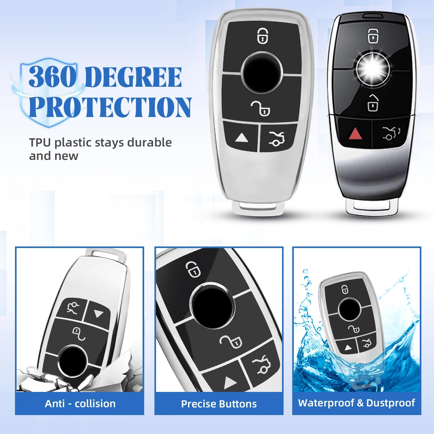 Key Fob Cover - E-Class S-Class A-Class C-Class G-Class