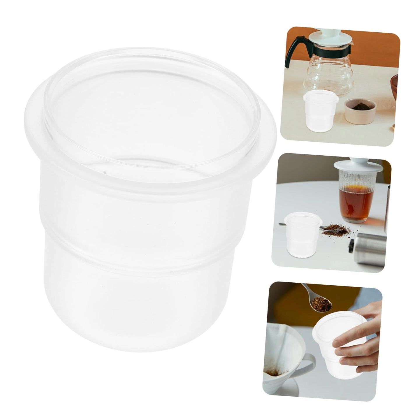 Espresso Dosing Cup - White Resin