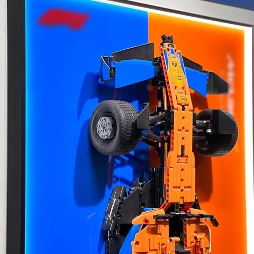 Wall Display Photo Frame Wall Plate - solid wood 10 for LEGO Formula 1 Racing Car 42206