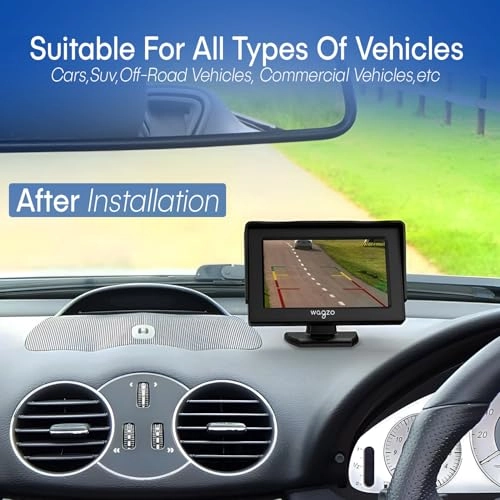 Dashboard TFT LCD Car Display Screen - 4.3 Inches