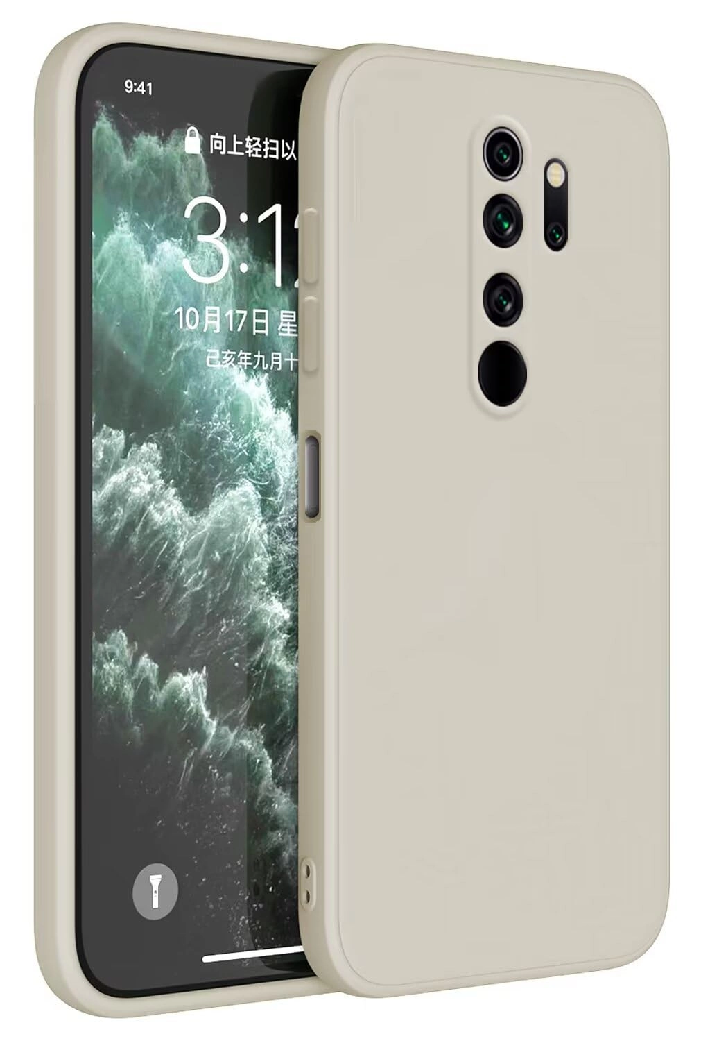 Topme Case Bumper for Redmi Note 8 Pro - Thermoplastic Polyurethane