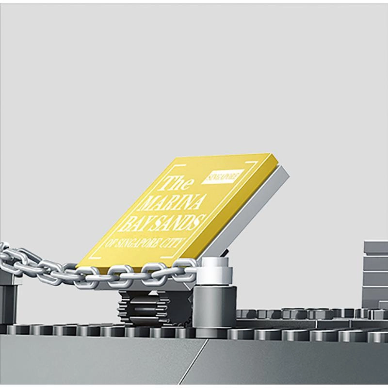 Marina Bay Sands Singapore 3D Puzzle (4217) - 881 pcs