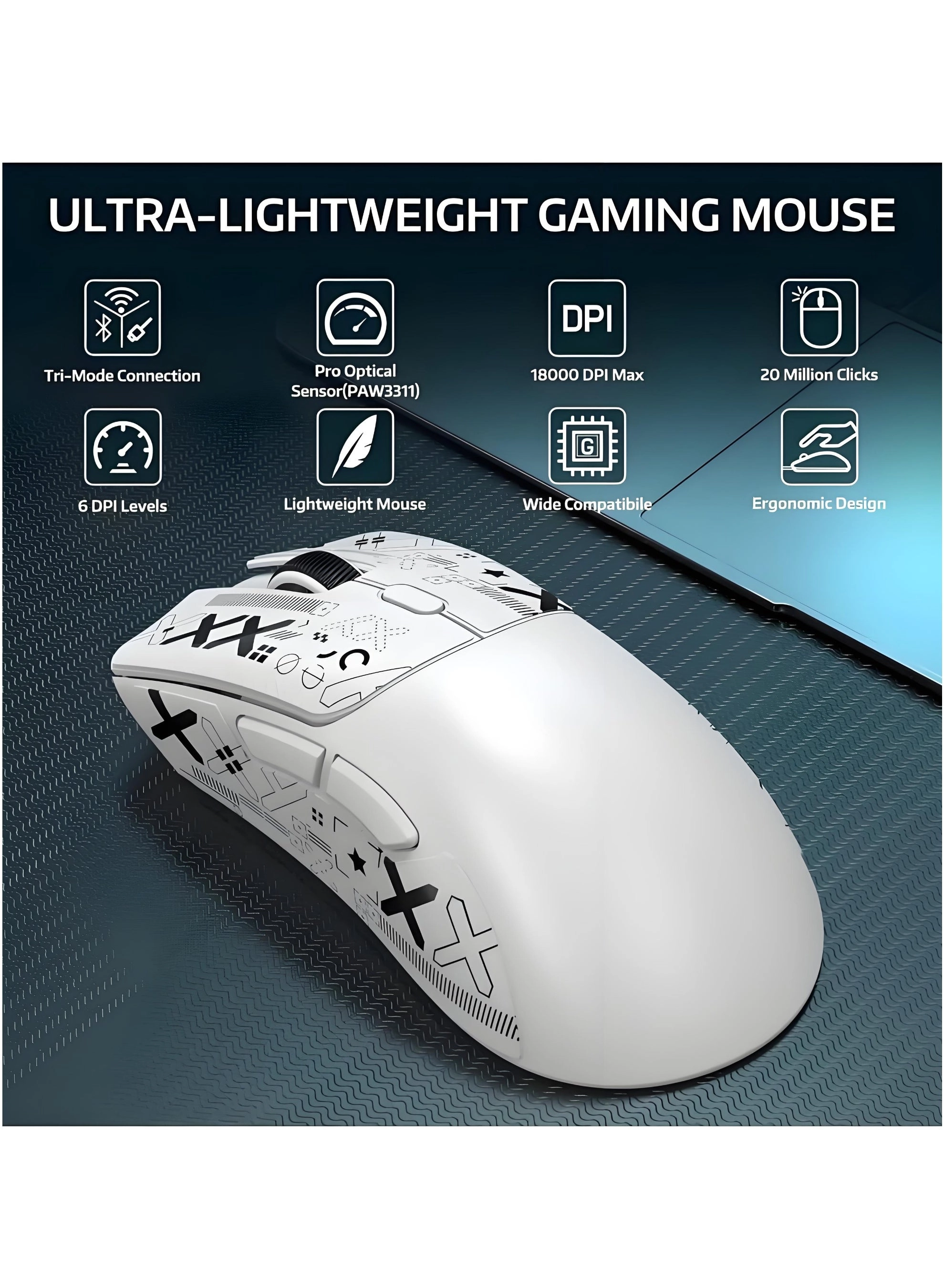 R1 Superlight Mouse - Wireless
