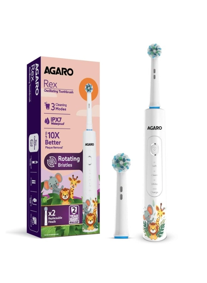AGARO Rex - Oscillating Kids USB-C Rechargeable