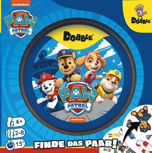 Dobble Paw Patrol - Eco-Sleeve Card Game (German)