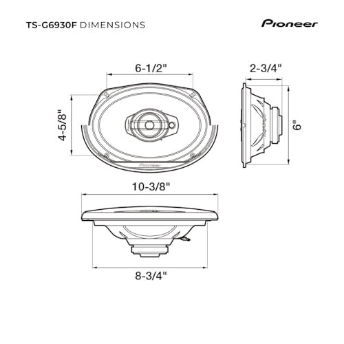 TS-G6930F - 6*9 inch 3-Way