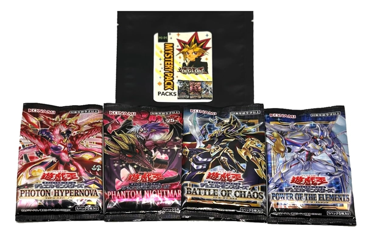 Yu-Gi-Oh! Random Booster Packs - Japanese 3pcs
