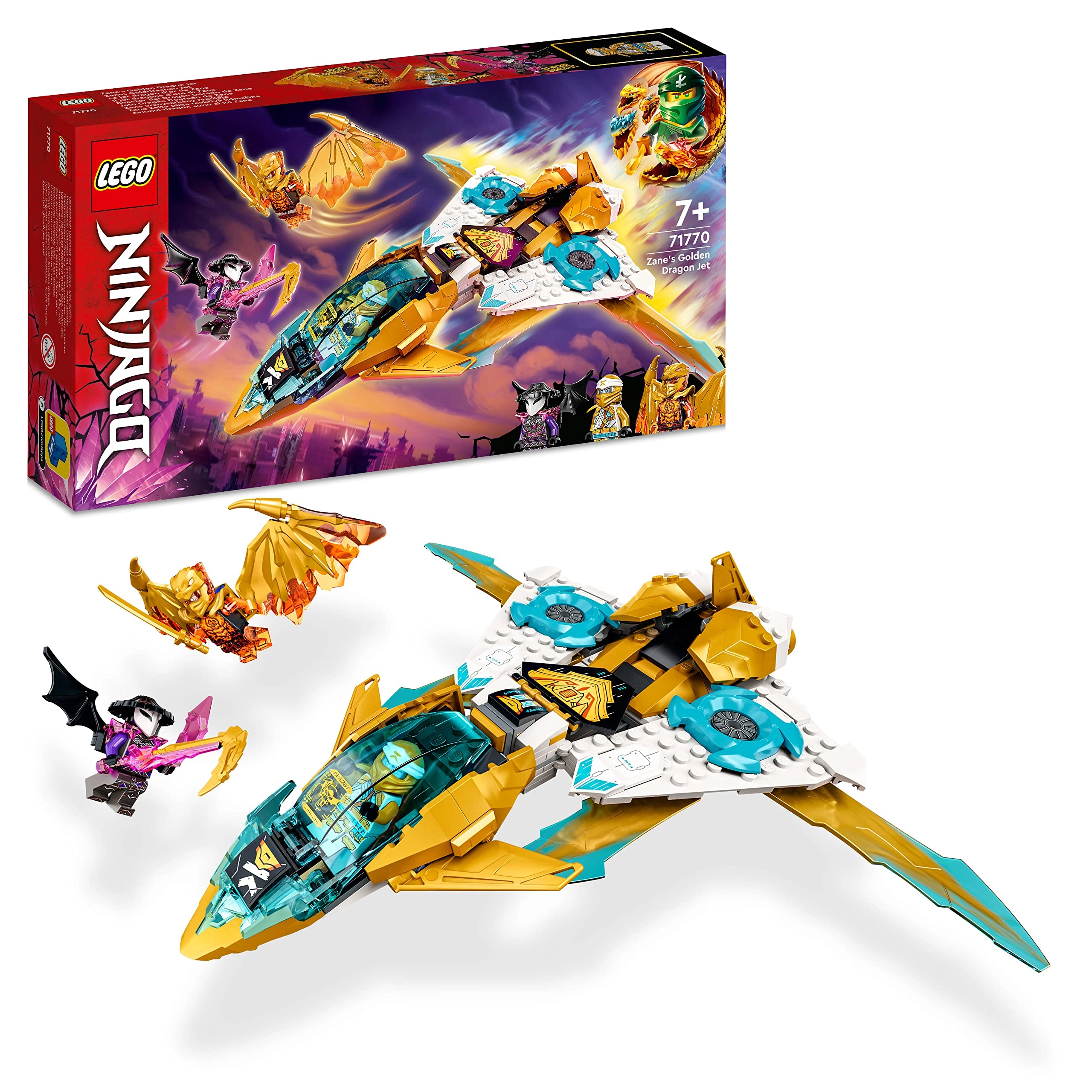 NINJAGO Zanes Golden Dragon Jet