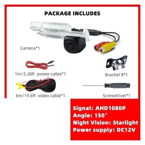Backup Camera - Night Vision 756 (H) x 504 (V)