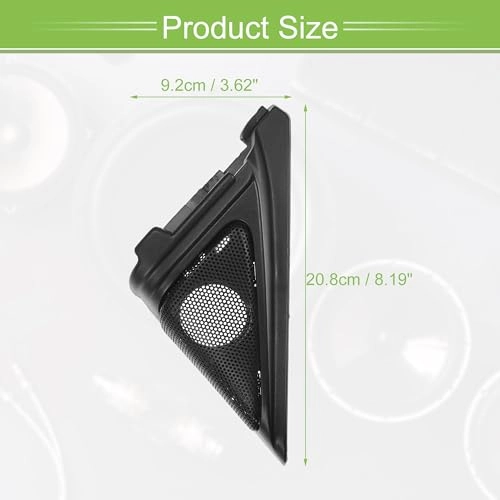 A-Pillar Speaker Door Audio Cover Trim - Honda Accord 2018-2022