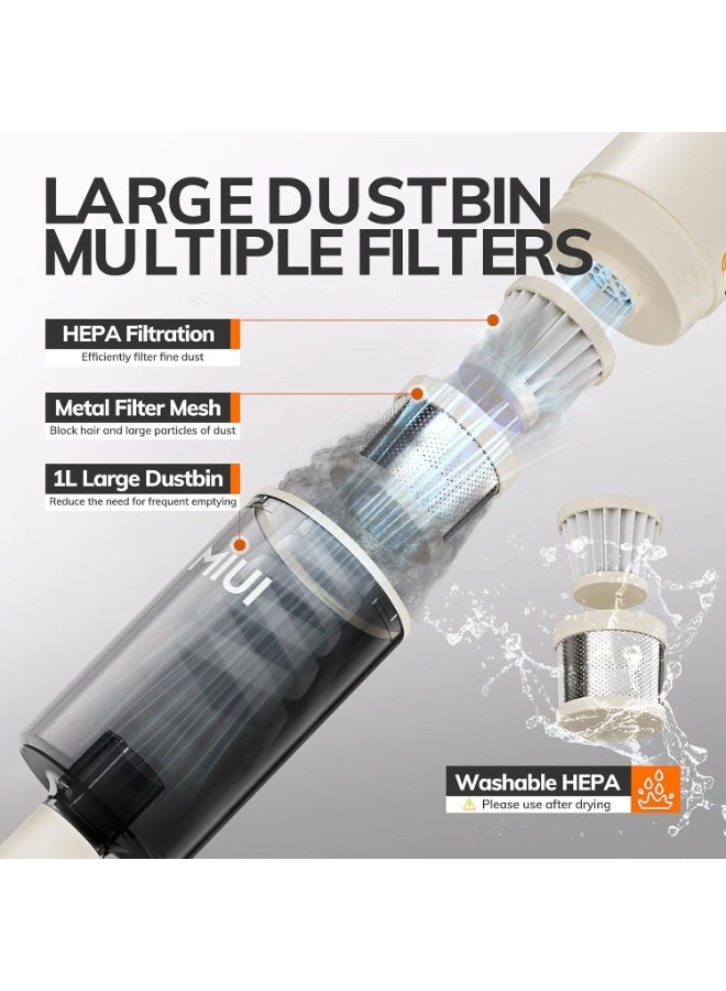 Wet Dry Vacuum Cleaner - All-In-One StickVac Mop Corded