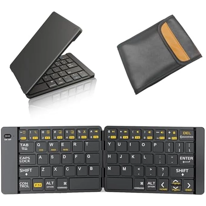 TRI-FOLD BLUETOOTH KEYBOARD - Wireless
