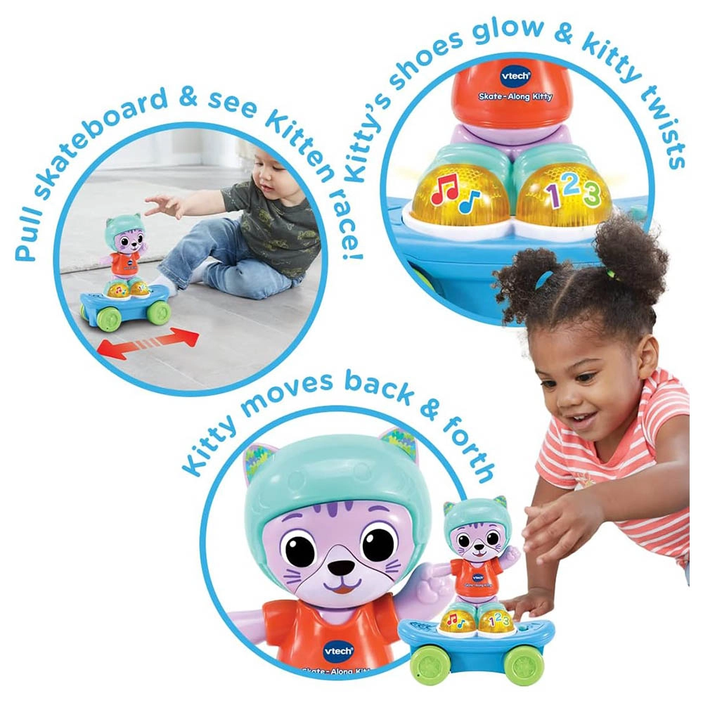 Skate-Along Kitty - Suitable for 12 months & above