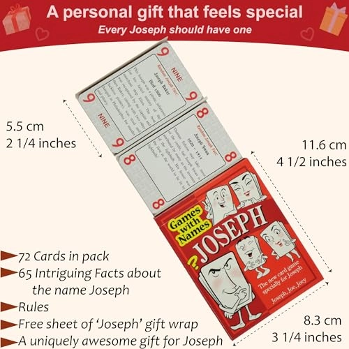 Joseph's Game - 7 years and up English