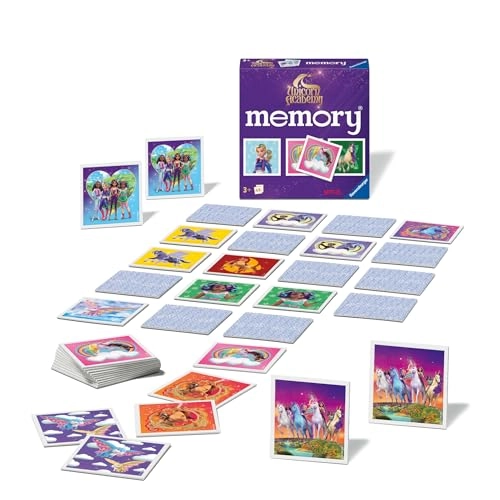 Unicorn Academy Mini Memory Game - 3 years 48 pieces
