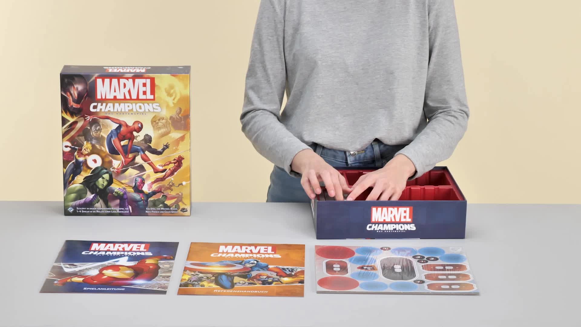Marvel Champions: 1. Grundspiel - Card Game (German)