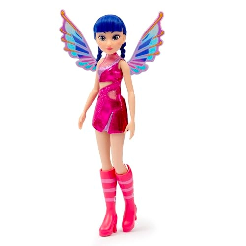 Musa Fairy Doll - Glitter Wings Articulated Joints Ages 4+