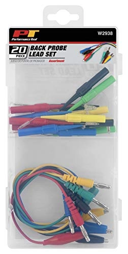 W2938 - 20pc Back Probe Lead Set Color-Coded