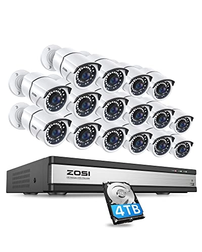 4K POE Security Camera System - 16 channels