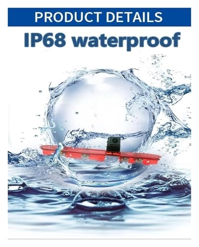 Rear View Camera Fisheye - Night vision Wired 1080P