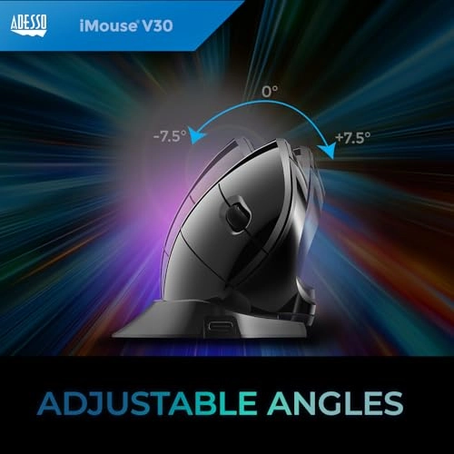 iMouse V30 Vertical Ergonomic Mouse - Wireless