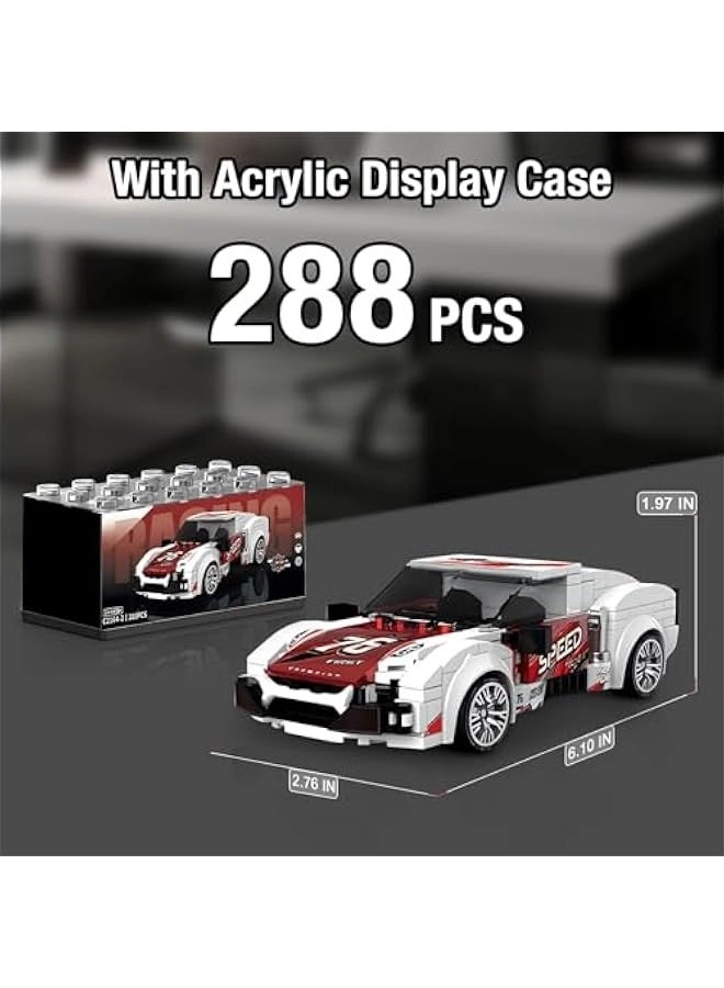 Super Racing Car - Collectible Display Case