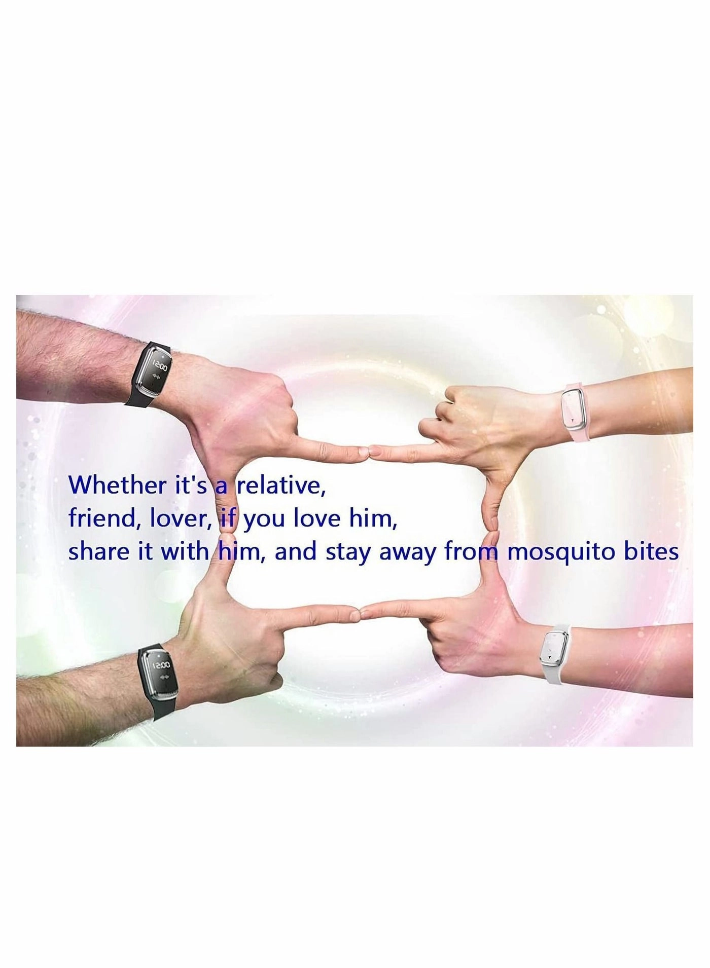 Ultrasonic Mosquito Repellent Watch