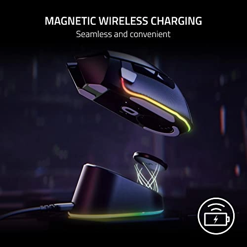Mouse Dock Pro - Wireless + Wireless Charging Puck